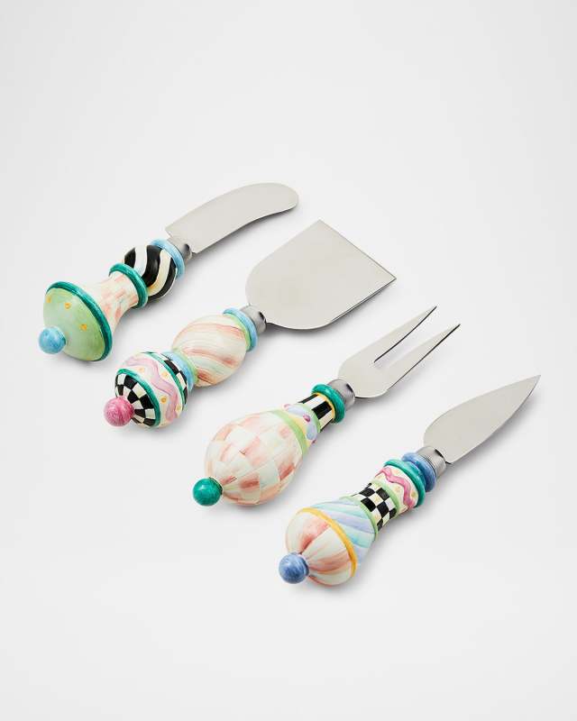 Rosy Meadow Cheese Spreader Set